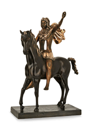 Surrealist Warrior by Salvador Dali - Bronze Sculpture sized 20x20 inches. Available from Whitewall Galleries